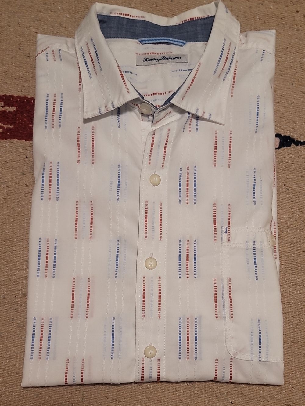 NWOT Tommy Bahama Men's Patterned Button Down Size XXL